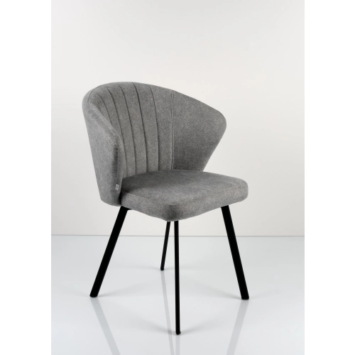 Krzesło DELUXE KR-178 Tkanina STRONG 14 Noga Metalowa